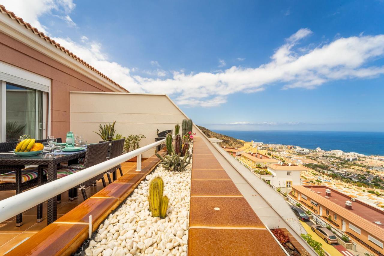 Luxury Penthouse 105M2,Bali Bed,Heated Pool,Sunset Apartamento Costa Adeje  Exterior foto