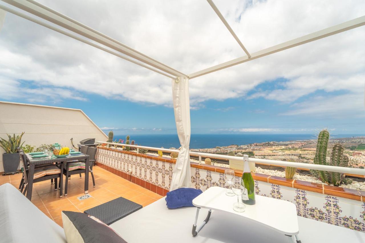 Luxury Penthouse 105M2,Bali Bed,Heated Pool,Sunset Apartamento Costa Adeje  Exterior foto